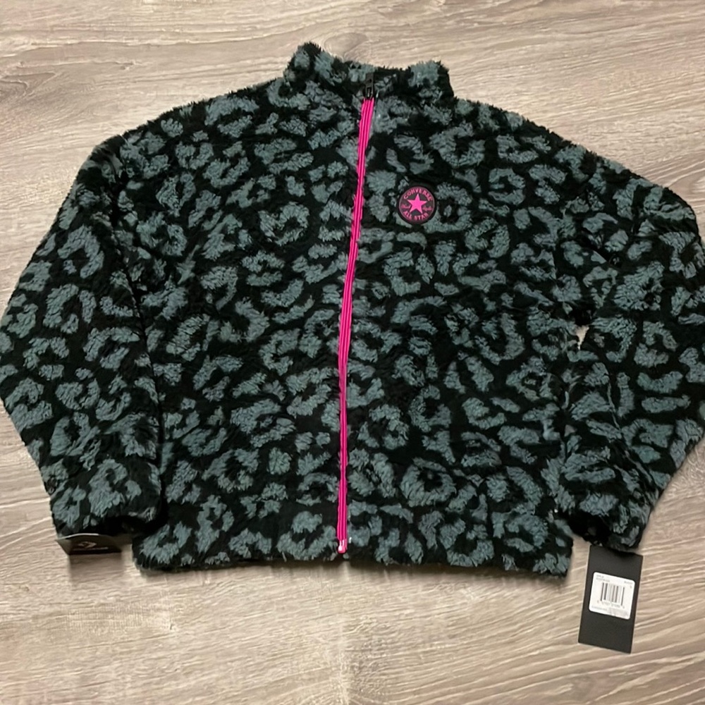 Girls Converse Fleece Jacket